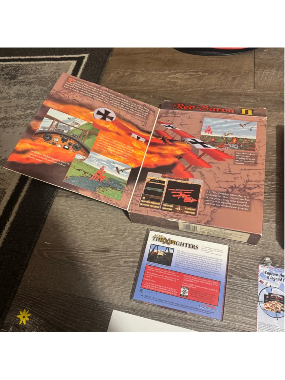 Red Baron II (Big Box PC, 1997) CIB, Near-Mint Disc, W/ Manual, Registration Etc